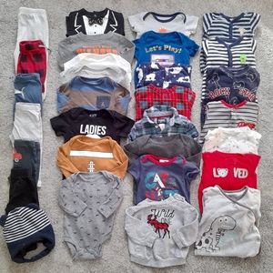 Baby Boy Clothing Lot 6-12 Months